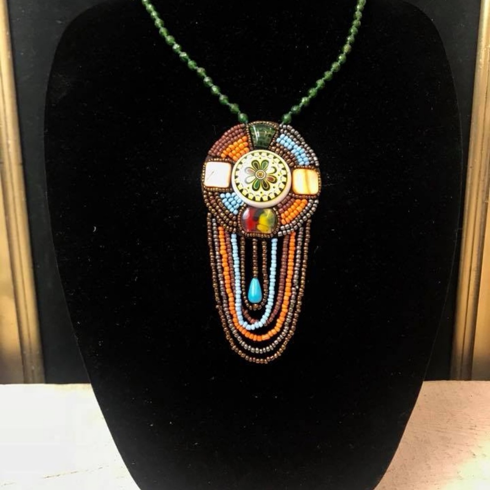 Colorful Pendant Necklace